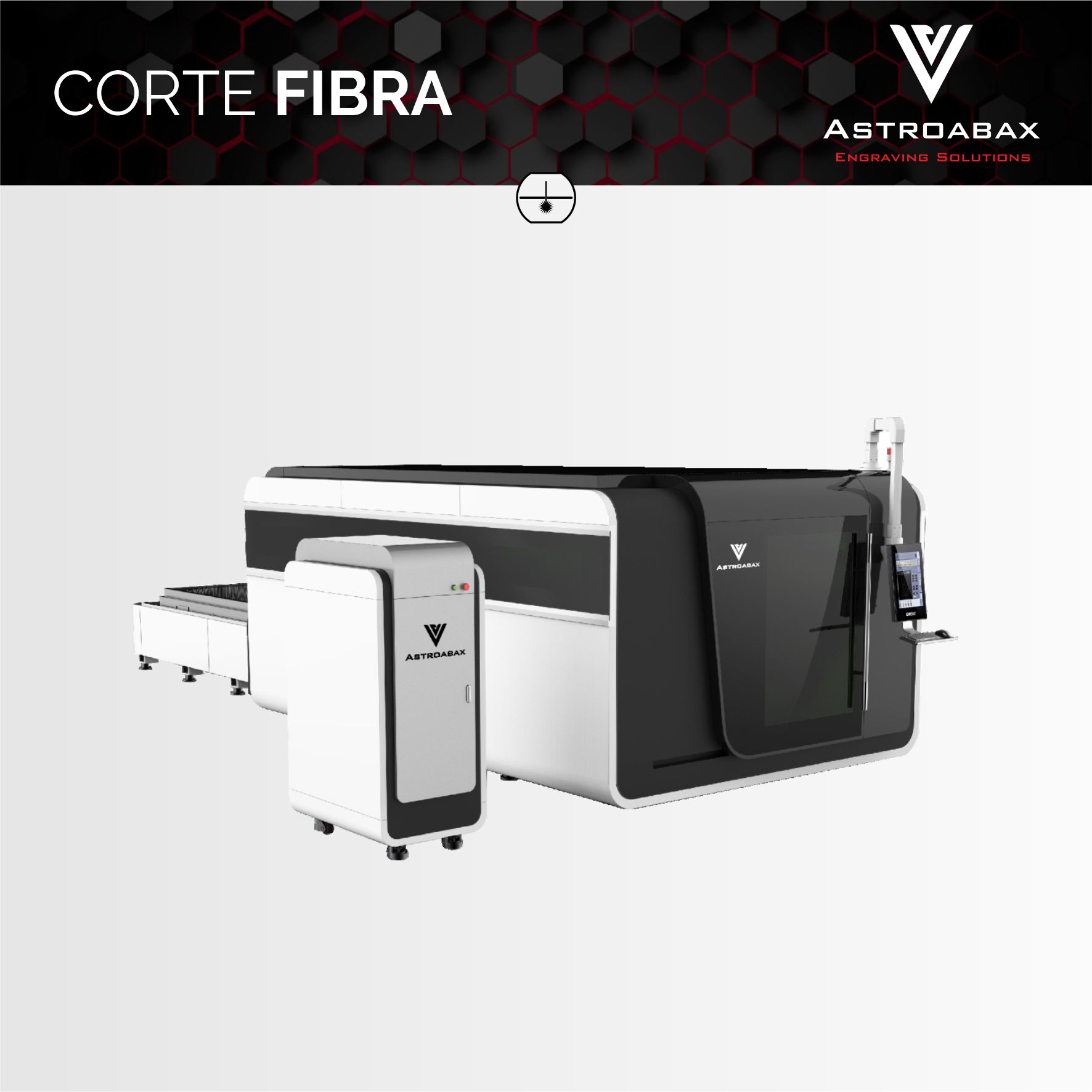 Laser Fibra Corte de Chapa